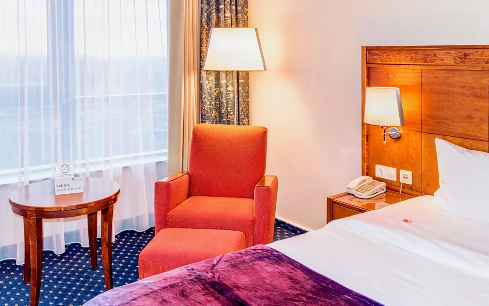 stays by friends Gelsenkirchen